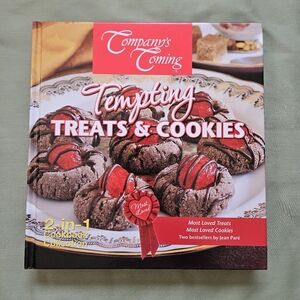 Company's Coming: Tempting Treats & Cookies - 2in1 Cookbook Collection Hardcover
